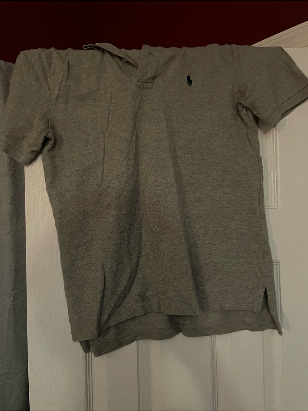 Ralph Lauren Short-Sleeve Polo - Heather Gray